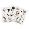 Spirit Halloween Gothic Temporary Tattoos 2 Spirit Halloween Gothic Temporary Tattoos -Halloween Clothing Theme Store 01473990 a