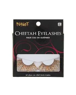 Spirit Halloween Cheetah Eyelashes
