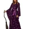 Spirit Halloween Adult Velvet Celestial Robe -Halloween Clothing Theme Store 01475532 a