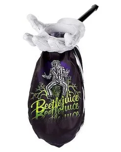 Spirit Halloween Beetlejuice Loot And Scoop Treat Bag
