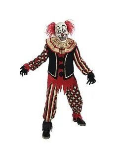 Spirit Halloween Kids Cursed Clown Costume -Halloween Clothing Theme Store 01478288 b