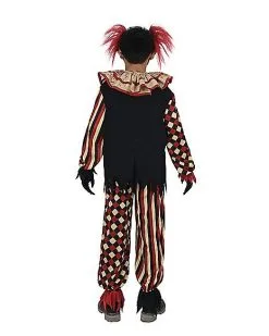 Spirit Halloween Kids Cursed Clown Costume -Halloween Clothing Theme Store 01478288 d