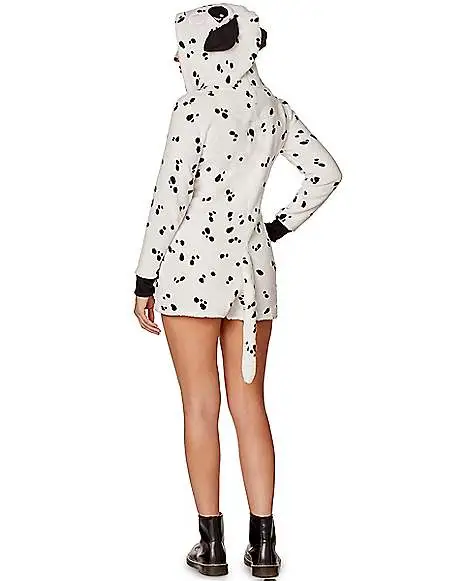Spirit Halloween Adult Dalmatian Romper Costume 4 Spirit Halloween Adult Dalmatian Romper Costume - Image 2