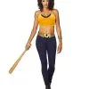 Spirit Halloween Adult Black Canary Costume - Birds Of Prey -Halloween Clothing Theme Store 01485507 a
