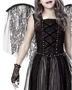 Spirit Halloween Kids Dark Angel Costume -Halloween Clothing Theme Store 01486299 c