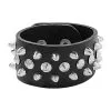 Spirit Halloween Punk Spiked Cuff Bracelet 2 Spirit Halloween Punk Spiked Cuff Bracelet -Halloween Clothing Theme Store 01486612 a