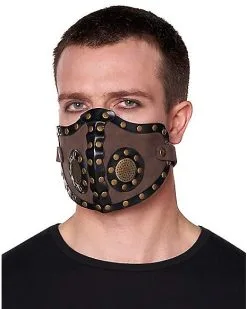 Spirit Halloween Steampunk Gas Mask -Halloween Clothing Theme Store 01486802 b