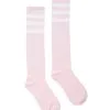 Spirit Halloween Pink And White Knee High Socks -Halloween Clothing Theme Store 01489178 a
