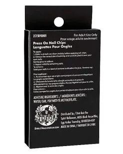 Spirit Halloween Devil Flame Press On Nails -Halloween Clothing Theme Store 01489624 d