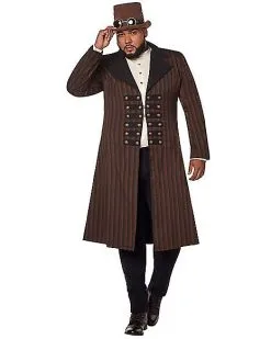 Spirit Halloween Steampunk Trench Coat 12 Spirit Halloween Steampunk Trench Coat -Halloween Clothing Theme Store 01492081 a