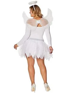 Spirit Halloween Angel Costume Kit -Halloween Clothing Theme Store 01493717 b