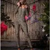 Spirit Halloween Adult Cheetah Catsuit Costume -Halloween Clothing Theme Store 01493949 a