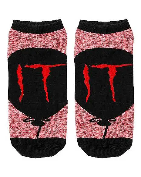 Spirit Halloween It Ankle Socks - 5 Pair 7 Spirit Halloween It Ankle Socks - 5 Pair - Image 5