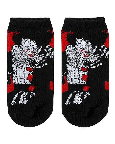Spirit Halloween It Ankle Socks - 5 Pair 8 Spirit Halloween It Ankle Socks - 5 Pair - Image 6