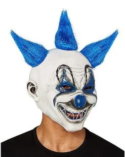 Spirit Halloween Light-Up Krazy Clown Full Mask -Halloween Clothing Theme Store 01498344 c