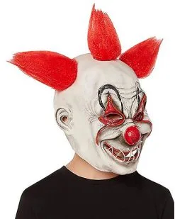 Spirit Halloween Kids Light-Up Krazy Clown Mask -Halloween Clothing Theme Store 01498385 c
