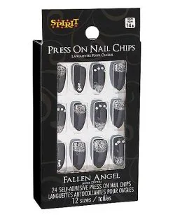 Spirit Halloween Fallen Angel Press On Nails -Halloween Clothing Theme Store 01498864 c