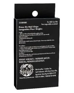 Spirit Halloween Fallen Angel Press On Nails -Halloween Clothing Theme Store 01498864 d