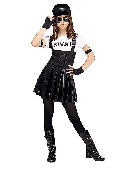 Spirit Halloween Kids SWAT Team Costume 3 Spirit Halloween Kids SWAT Team Costume