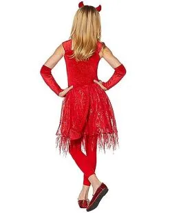 Spirit Halloween Kids Fiery Devil Costume 5 Spirit Halloween Kids Fiery Devil Costume -Halloween Clothing Theme Store 01501600 b