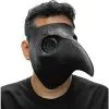 Spirit Halloween Plague Doctor Half Mask -Halloween Clothing Theme Store 01501857 a