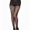Spirit Halloween Witch Pentagram Fishnet Tights -Halloween Clothing Theme Store 01502665 a