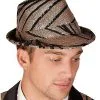 Spirit Halloween '20s Sequin Fedora -Halloween Clothing Theme Store 01504612 a