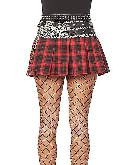 Spirit Halloween Adult Punk Skirt 4 Spirit Halloween Adult Punk Skirt - Image 2