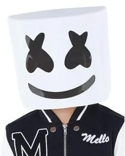 Spirit Halloween Kids Marshmello Jacket 7 Spirit Halloween Kids Marshmello Jacket -Halloween Clothing Theme Store 01505429 c