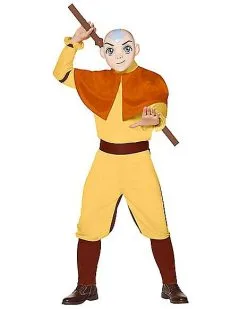Spirit Halloween Adult Aang Costume - Avatar: The Last Airbender