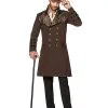 Spirit Halloween Adult Steampunk Duster Jacket 2 Spirit Halloween Adult Steampunk Duster Jacket -Halloween Clothing Theme Store 01505973 a