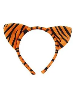 Spirit Halloween Tiger Ears -Halloween Clothing Theme Store 01507763 b