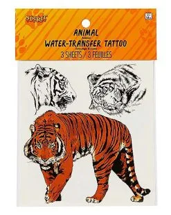 Spirit Halloween Big Cat Temporary Tattoos -Halloween Clothing Theme Store 01507813 e