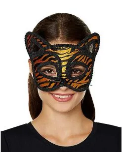 Spirit Halloween Tiger Eye Mask