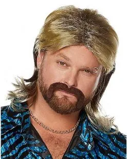 Spirit Halloween Adult Mullet Man Costume -Halloween Clothing Theme Store 01508449 c