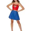 Spirit Halloween Adult Wonder Woman Dress - Wonder Woman 1 Spirit Halloween Adult Wonder Woman Dress - Wonder Woman -Halloween Clothing Theme Store 01508563 a