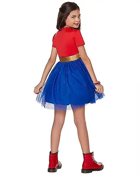 Spirit Halloween Kids Wonder Woman Dress 4 Spirit Halloween Kids Wonder Woman Dress - Image 2