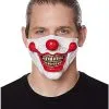Spirit Halloween Scary Clown Mask -Halloween Clothing Theme Store 01510882 a