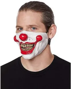Spirit Halloween Scary Clown Mask -Halloween Clothing Theme Store 01510882 b