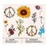 Spirit Halloween Hippie Temporary Tattoos -Halloween Clothing Theme Store 01514884 a