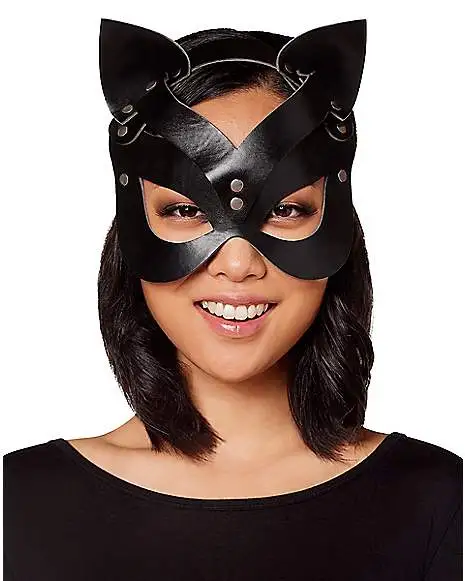 Spirit Halloween Black Cat Eye Mask 3 Spirit Halloween Black Cat Eye Mask