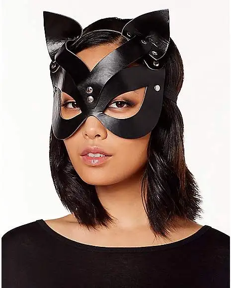 Spirit Halloween Black Cat Eye Mask 5 Spirit Halloween Black Cat Eye Mask - Image 3