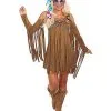 Spirit Halloween Adult Groovy Girl Costume -Halloween Clothing Theme Store 01516780 a