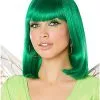 Spirit Halloween Green Pageboy Wig -Halloween Clothing Theme Store 01519693 a