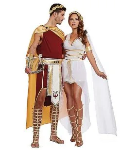 Spirit Halloween Adult Apollo Costume -Halloween Clothing Theme Store 01519875 c