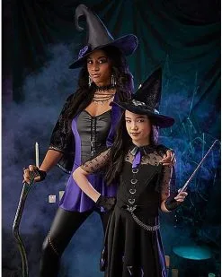 Spirit Halloween Kids Coven Academy Costume -Halloween Clothing Theme Store 01523885 c
