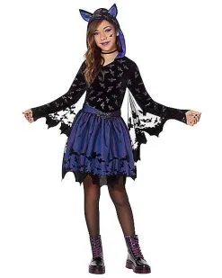 Spirit Halloween Kids Beautiful Bat Costume