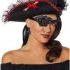Spirit Halloween Jeweled Pirate Eye Patch -Halloween Clothing Theme Store 01525625 a