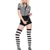 Spirit Halloween Adult Guilty Inmate Costume 2 Spirit Halloween Adult Guilty Inmate Costume -Halloween Clothing Theme Store 01525948 a