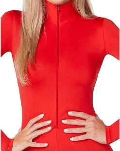 Spirit Halloween Adult Zip Up Catsuit 7 Spirit Halloween Adult Zip Up Catsuit -Halloween Clothing Theme Store 01527100 c